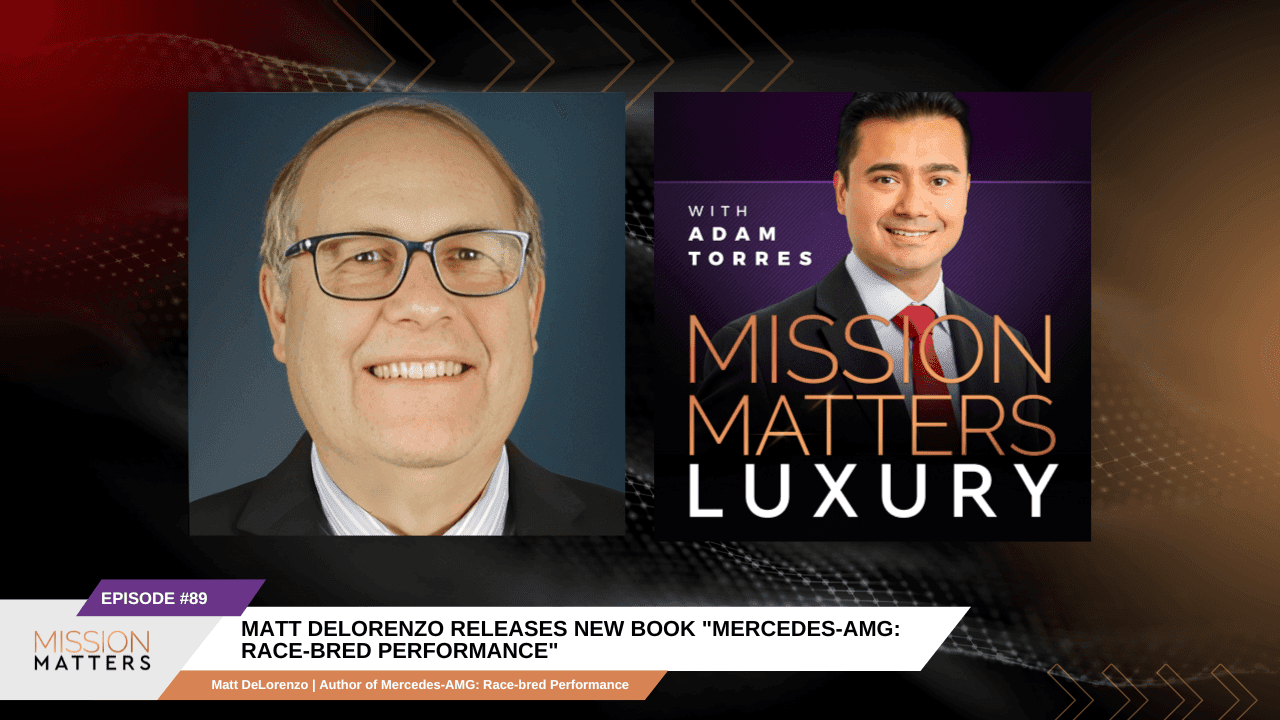 Matt DeLorenzo Releases New Book “Mercedes-AMG: Race-bred Performance”