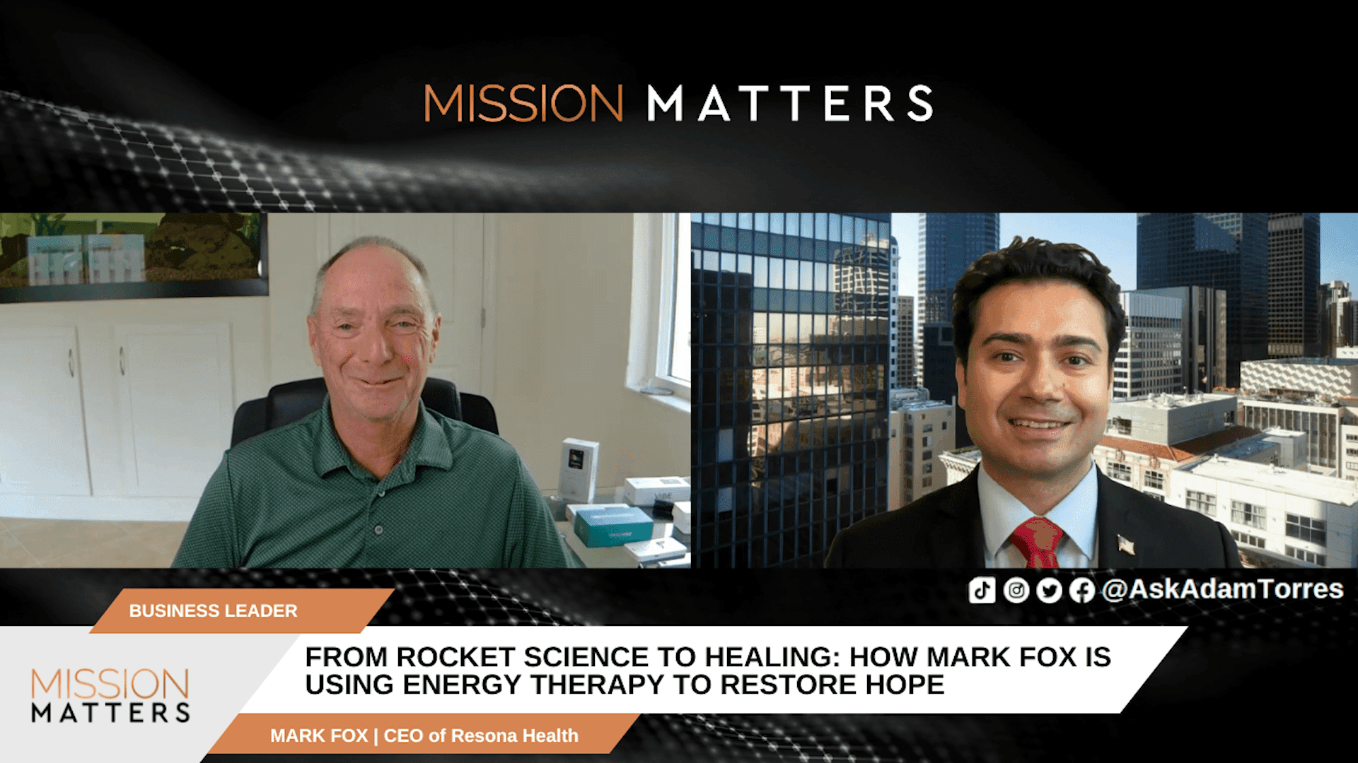 From Rocket Science to Healing: How Mark Fox Is Using Energy Therapy to Restore Hope