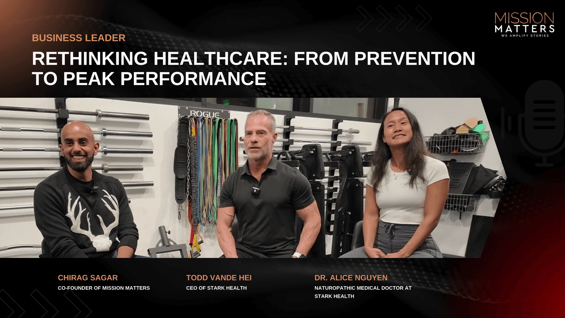Rethinking Healthcare: From Prevention to Peak Performance