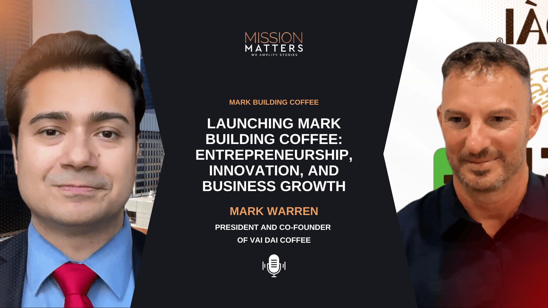 Launching Mark Building Coffee: Entrepreneurship, Innovation, and Business Growth