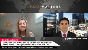 Demetra Sklavos Bakas Launches New Book Mission Matters (Business Leaders Vol. 6)