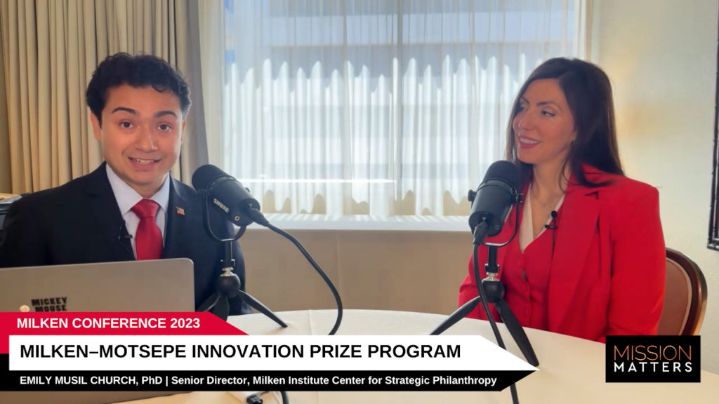 Milken Conference 2023 Milkenmotsepe Innovation Prize Program